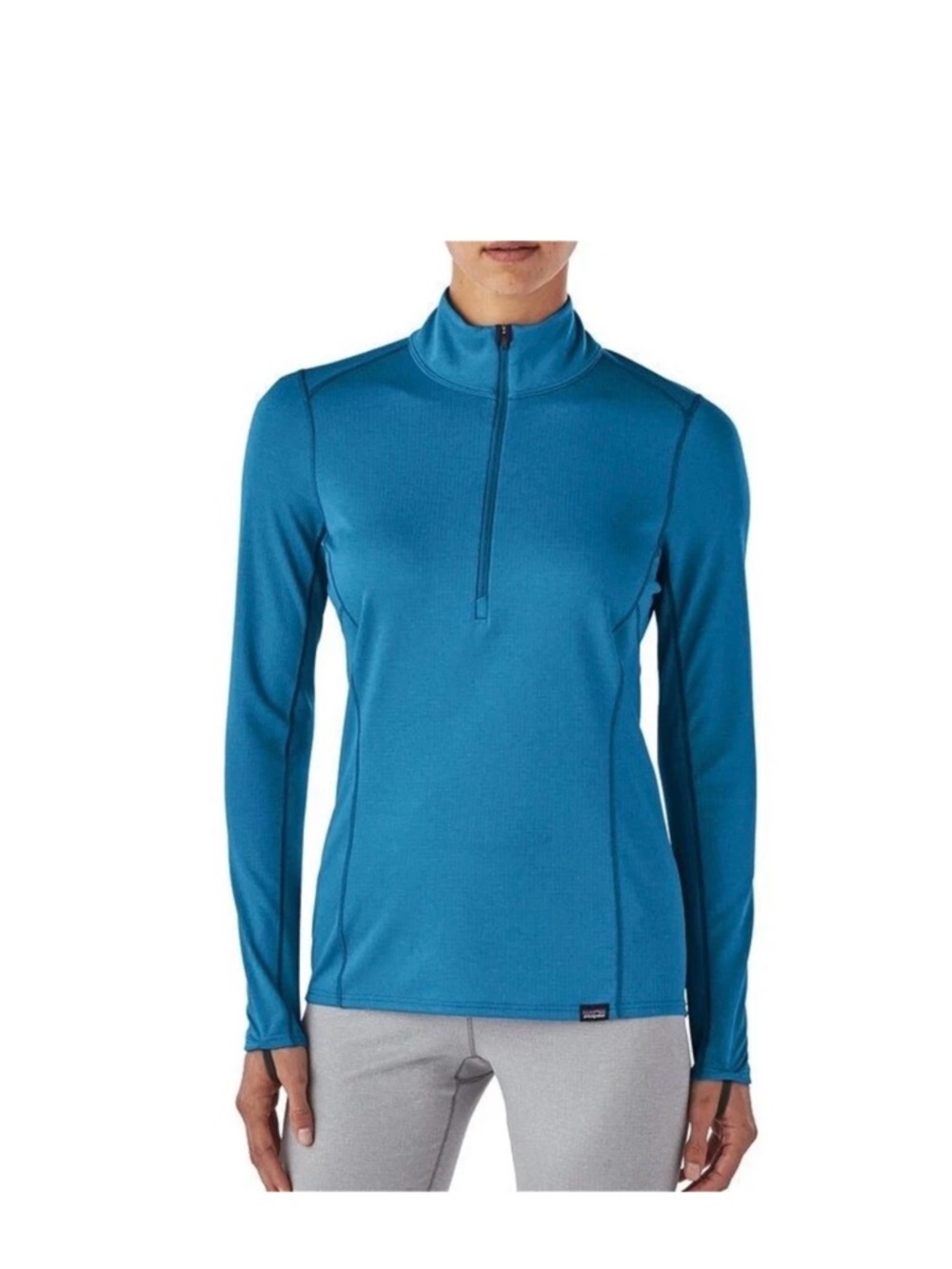 Patagonia Women's Midweight Capilene Baselayer 1/4 Zip Pullover Top